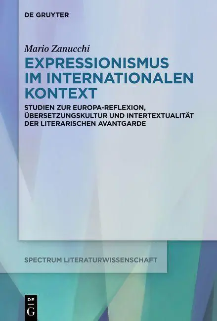 Cover: 9783111010021 | Expressionismus im internationalen Kontext | Mario Zanucchi | Buch
