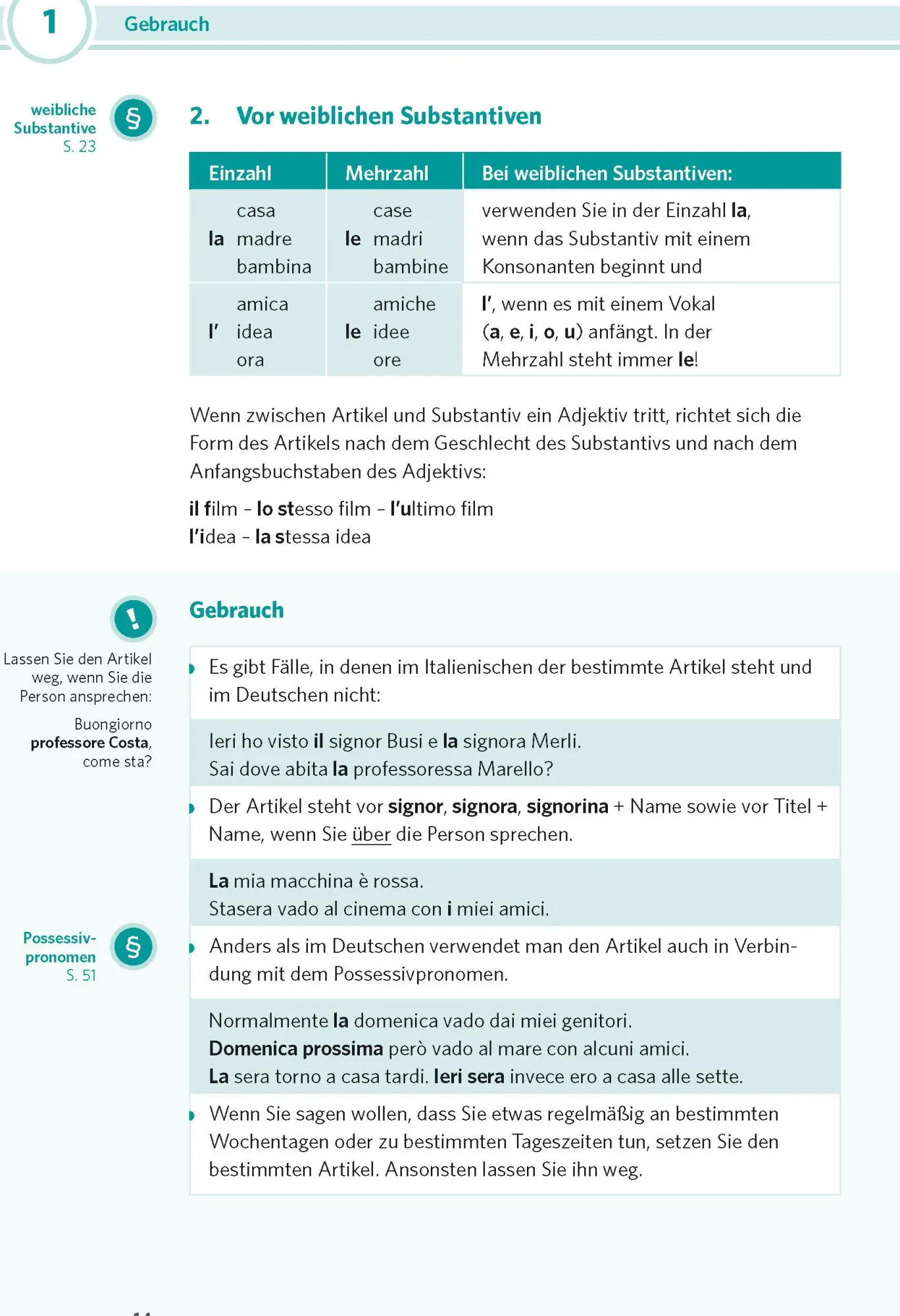 Bild: 9783125660021 | PONS Praxis-Grammatik Italienisch | Taschenbuch | 304 S. | Deutsch
