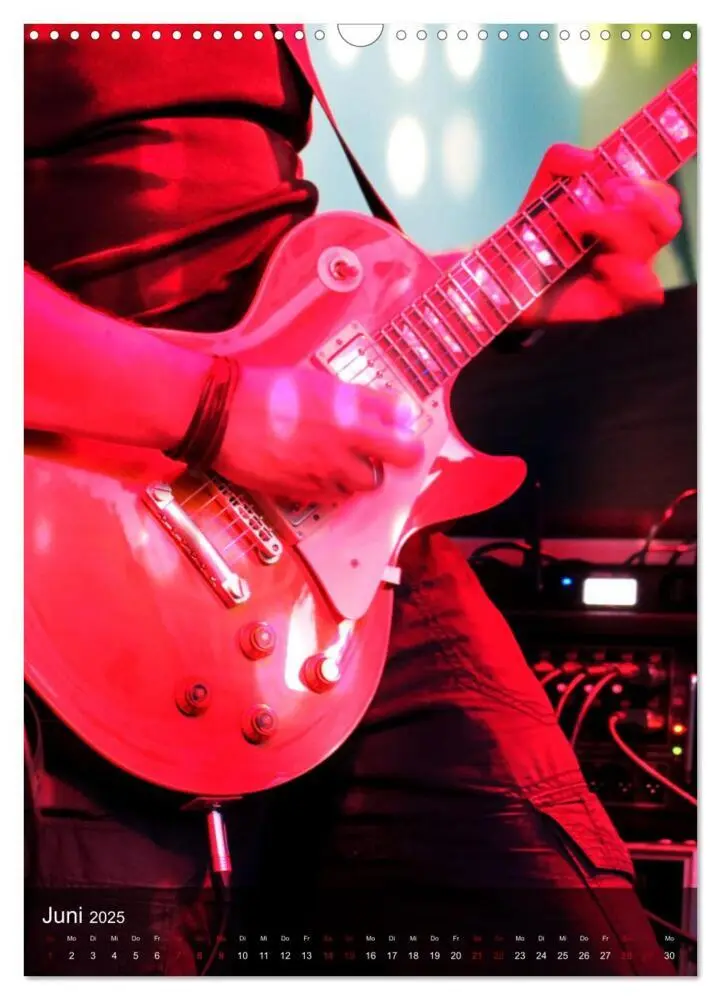 Bild: 9783435910021 | Rockgitarren in Concert (Wandkalender 2025 DIN A3 hoch), CALVENDO...