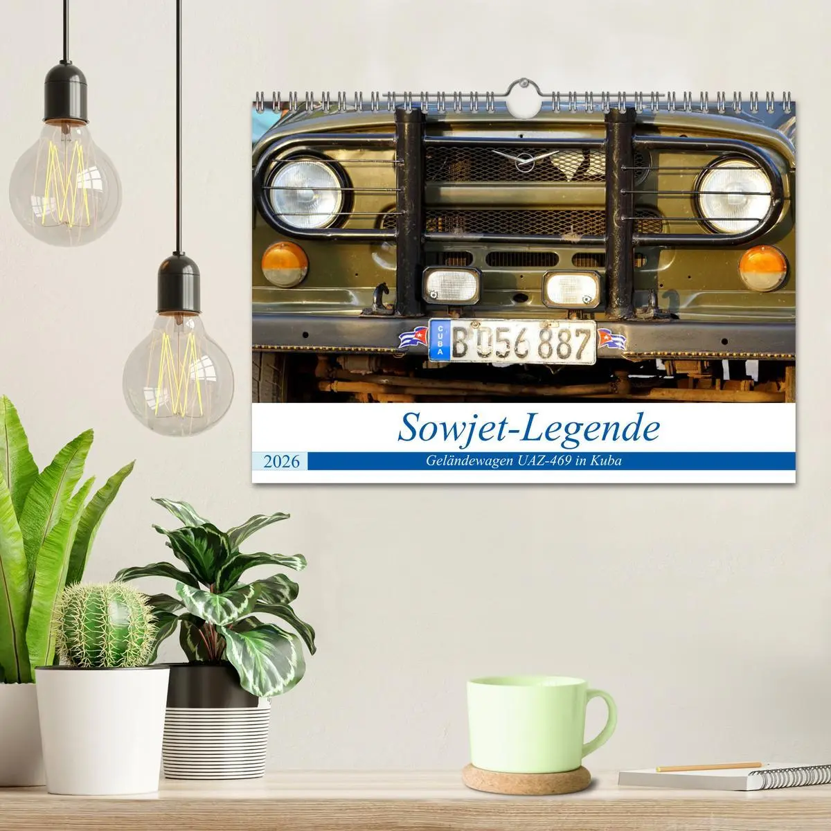 Bild: 9783457790021 | Sowjet-Legende - Der Geländewagen UAZ-469 in Kuba (Wandkalender...