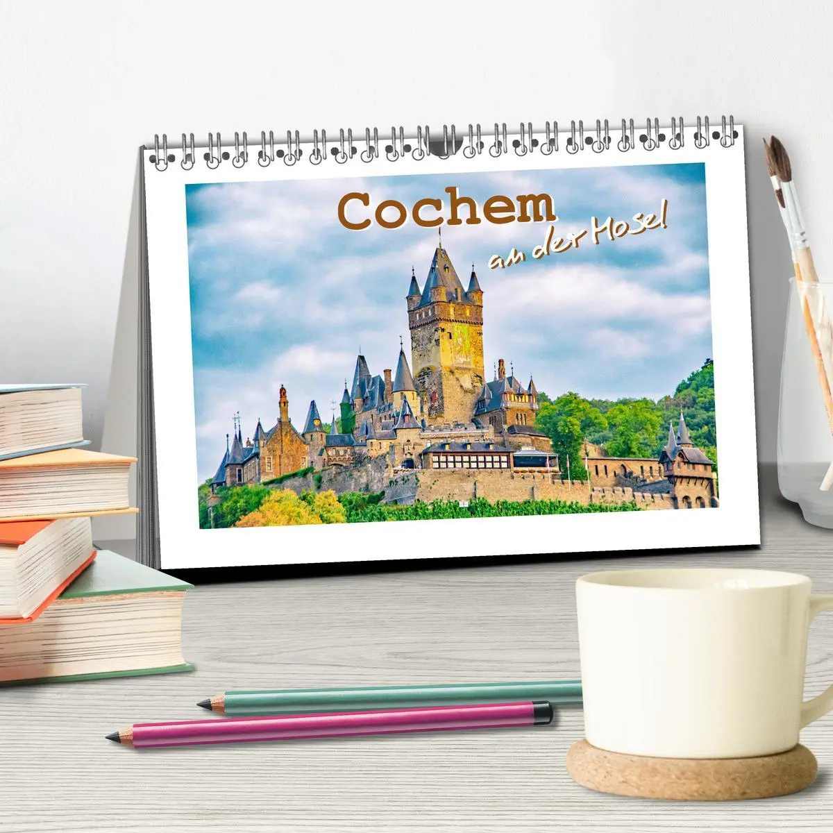 Bild: 9783457930021 | Cochem - an der Mosel (Tischkalender 2026 DIN A5 quer), CALVENDO...
