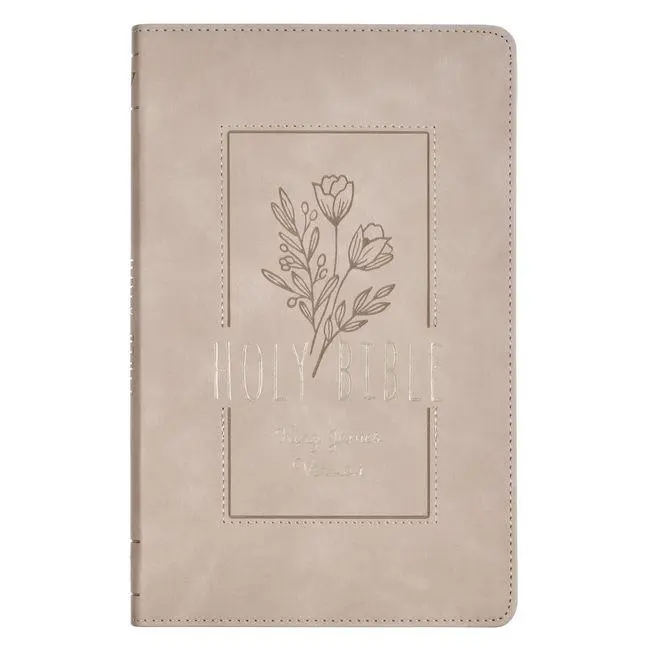 KJV Bible Gift Edition (Faux Leather Taupe)