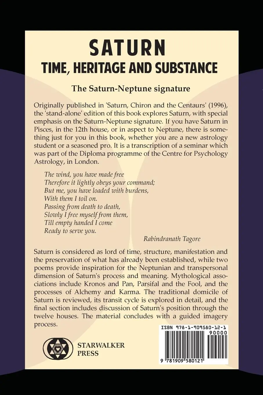 Rückseite: 9781909580121 | Saturn | Time, Heritage and Substance | Melanie Reinhart | Taschenbuch