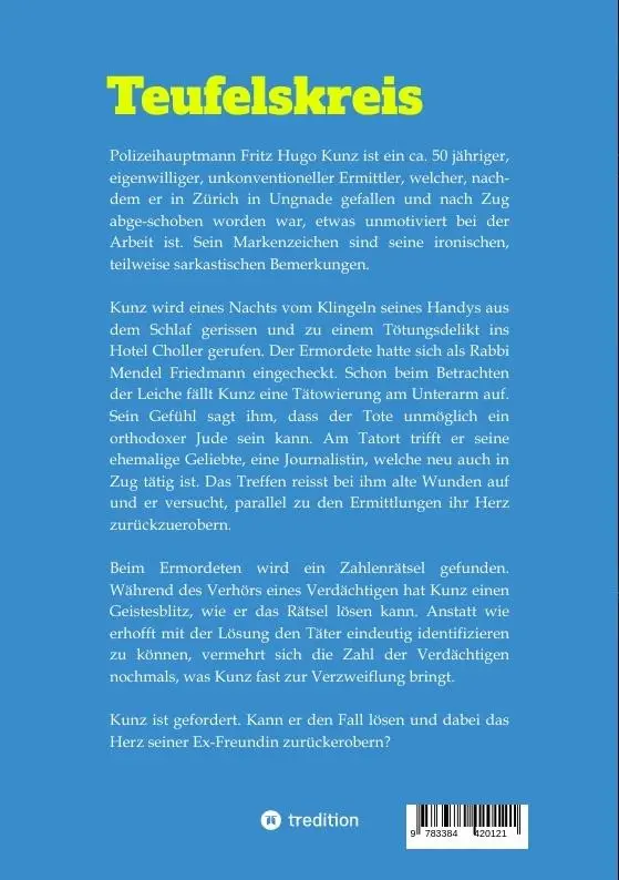 Rückseite: 9783384420121 | Teufelskreis | Stephan Dettling | Taschenbuch | Paperback | 248 S.