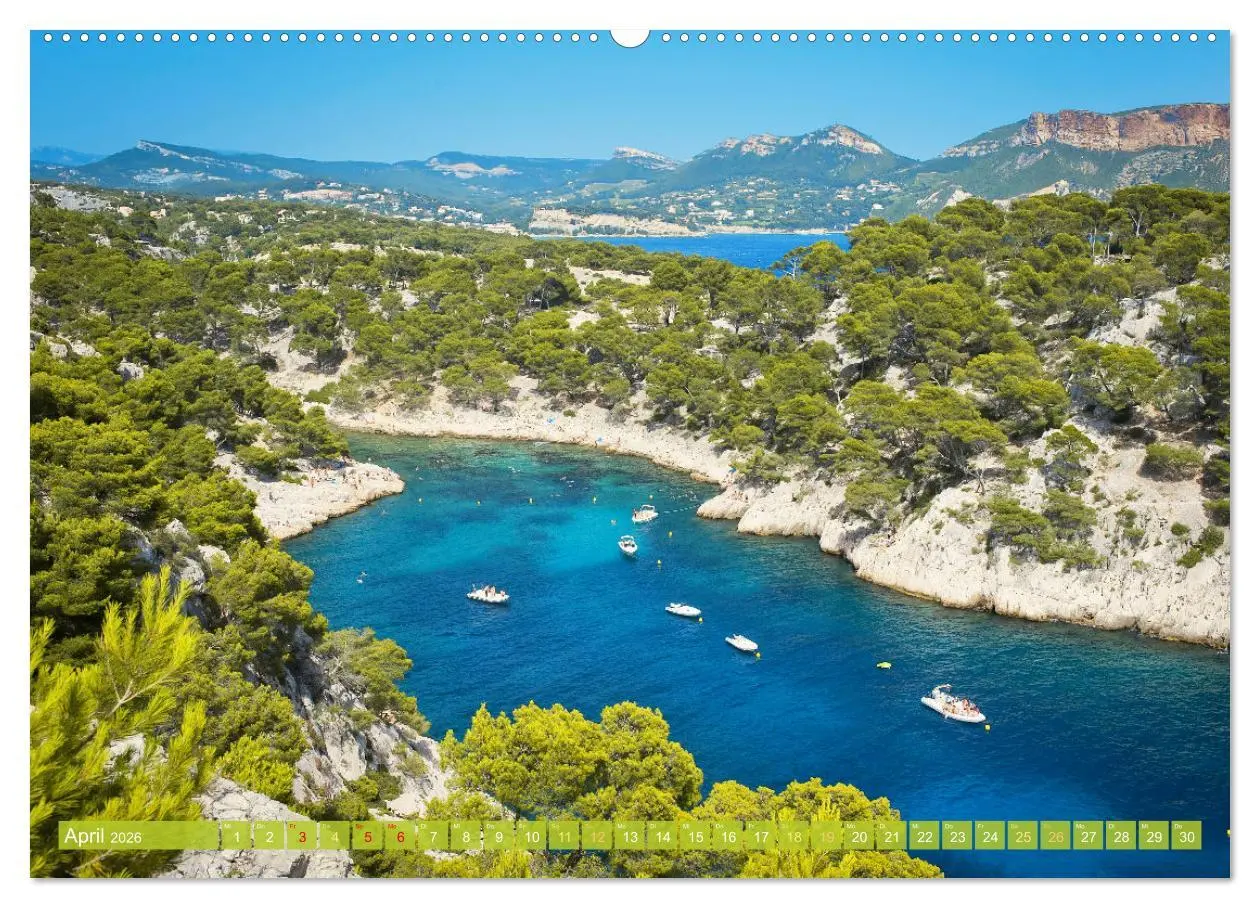 Bild: 9783457470121 | Lebendige Cote d'Azur: Die azurblaue Küste (Wandkalender 2026 DIN...