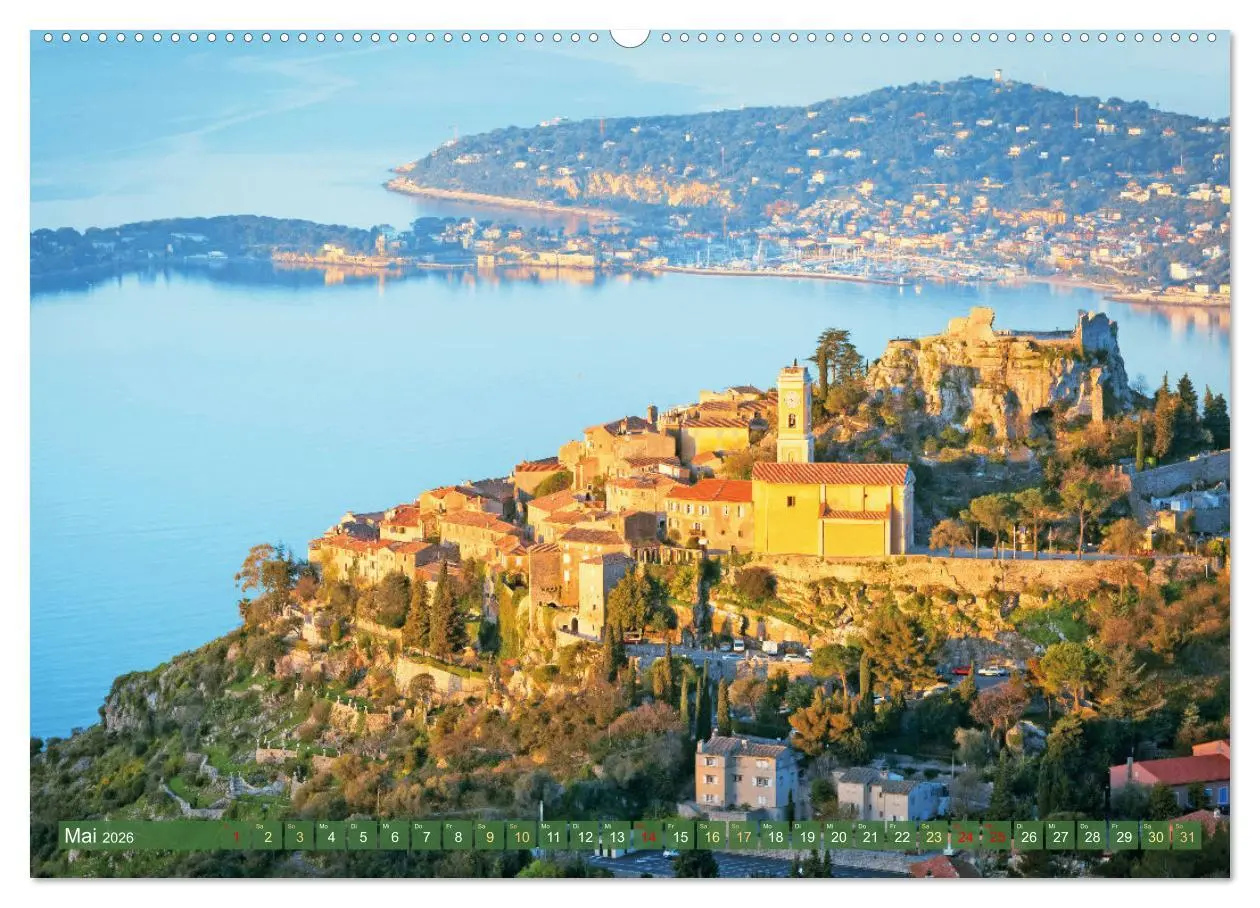 Bild: 9783457470121 | Lebendige Cote d'Azur: Die azurblaue Küste (Wandkalender 2026 DIN...