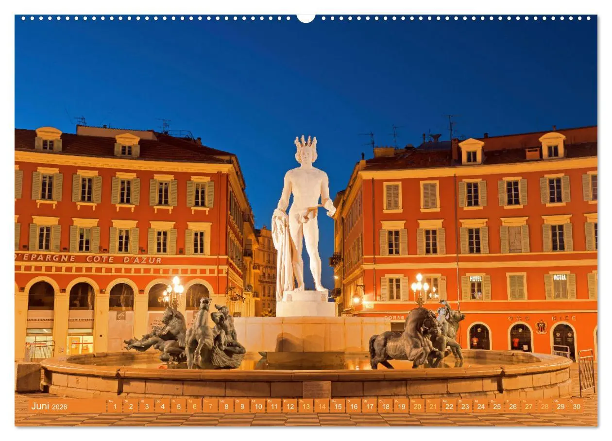 Bild: 9783457470121 | Lebendige Cote d'Azur: Die azurblaue Küste (Wandkalender 2026 DIN...