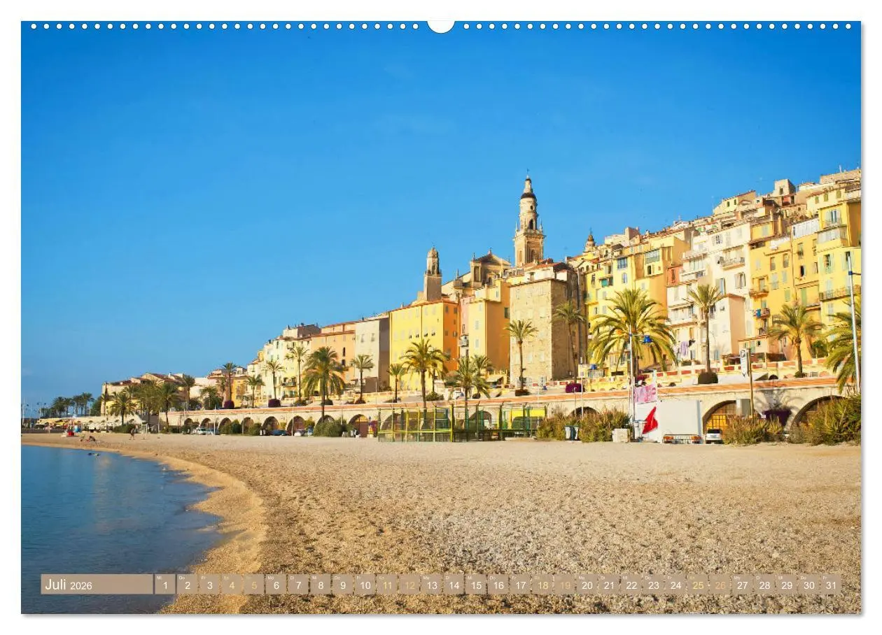 Bild: 9783457470121 | Lebendige Cote d'Azur: Die azurblaue Küste (Wandkalender 2026 DIN...