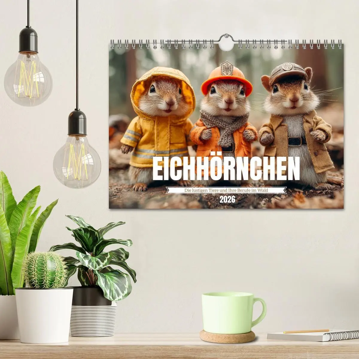Bild: 9783516630121 | Eichhörnchen - Die lustigen Tiere und ihre Berufe im Wald...