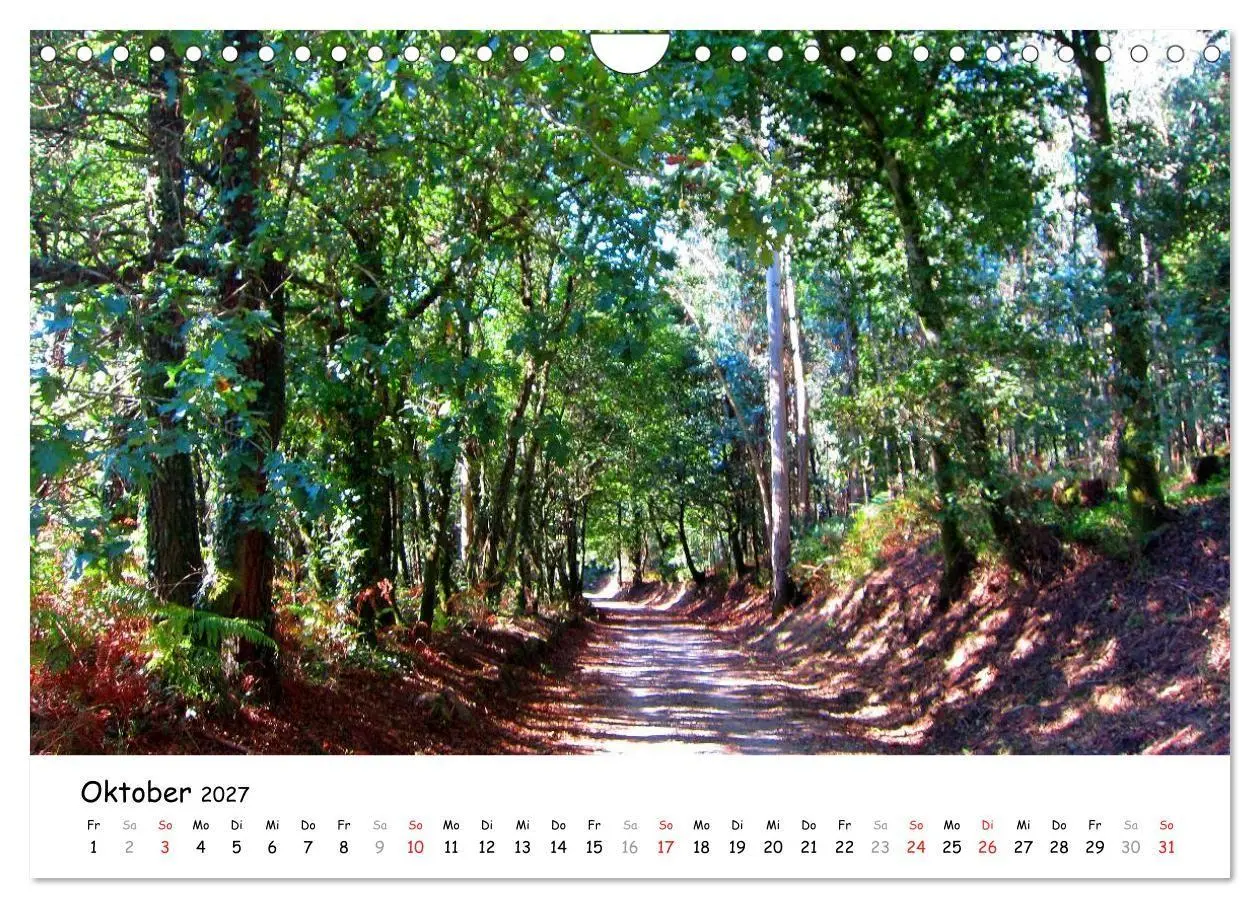 Bild: 9783569960121 | Camino Portugues - Jakobsweg (Wandkalender 2027 DIN A4 quer),...