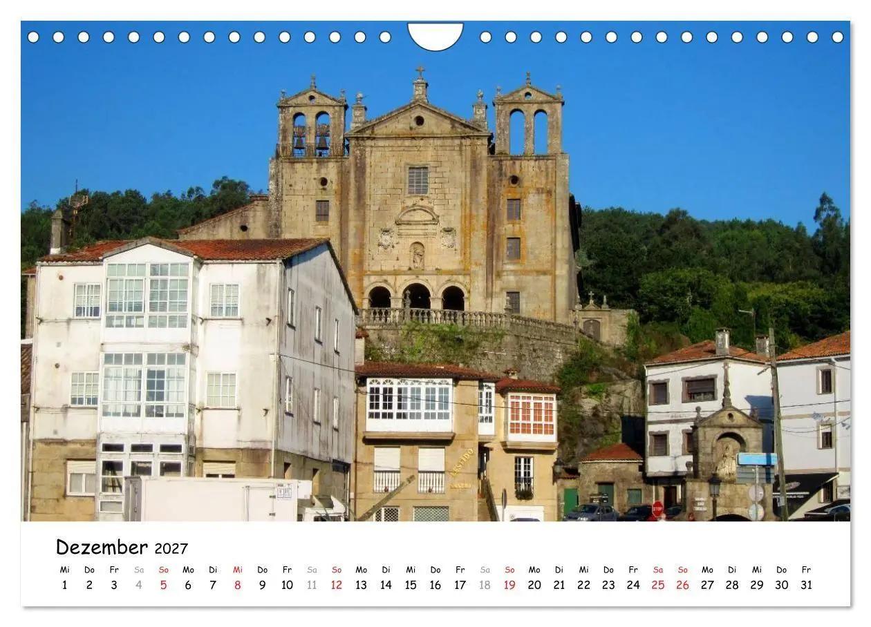 Bild: 9783569960121 | Camino Portugues - Jakobsweg (Wandkalender 2027 DIN A4 quer),...
