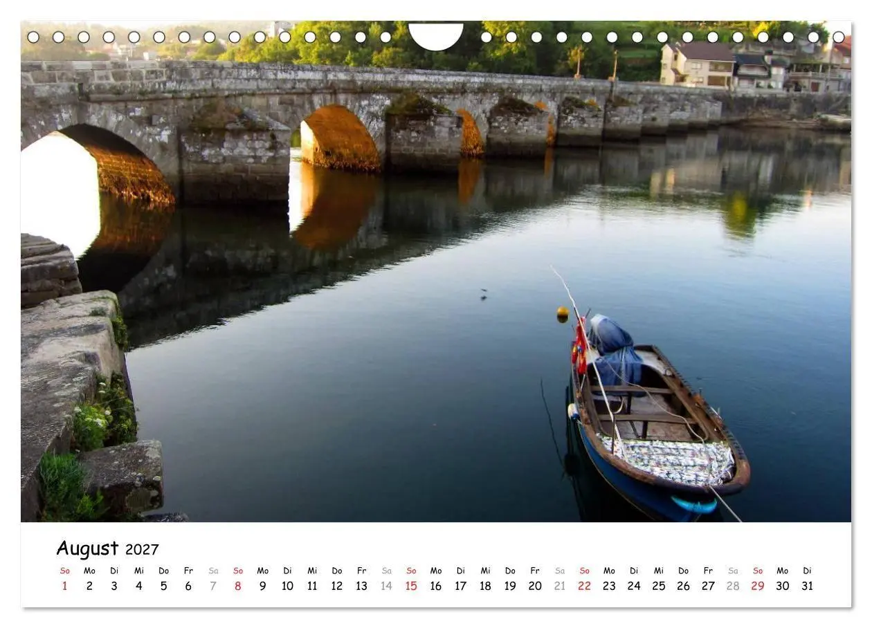 Bild: 9783569960121 | Camino Portugues - Jakobsweg (Wandkalender 2027 DIN A4 quer),...