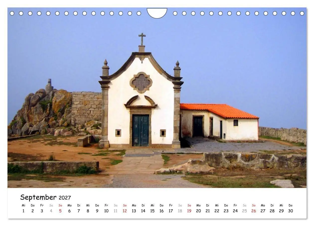 Bild: 9783569960121 | Camino Portugues - Jakobsweg (Wandkalender 2027 DIN A4 quer),...