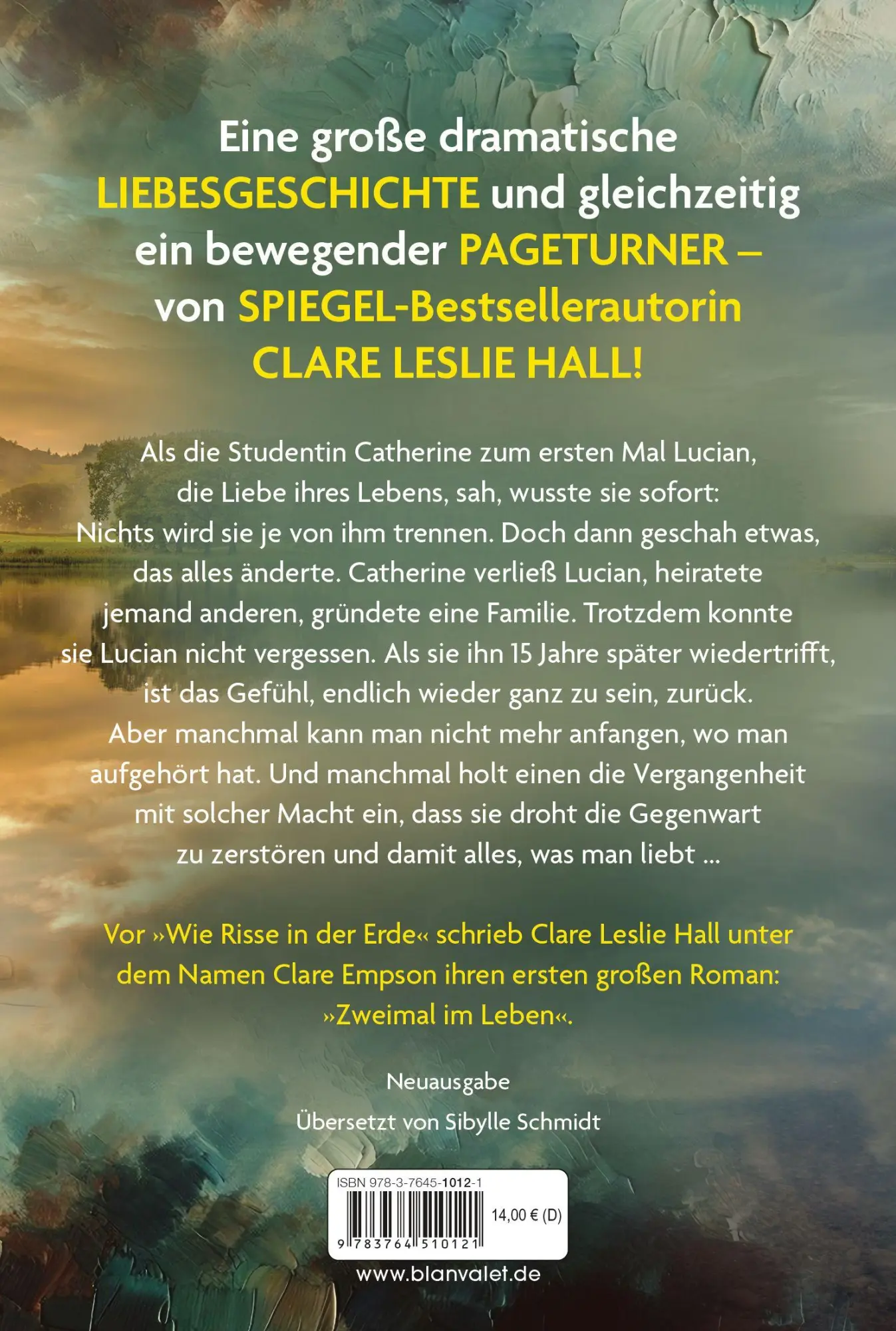 Bild: 9783764510121 | Zweimal im Leben | Clare Leslie Hall | Taschenbuch | 464 S. | Deutsch
