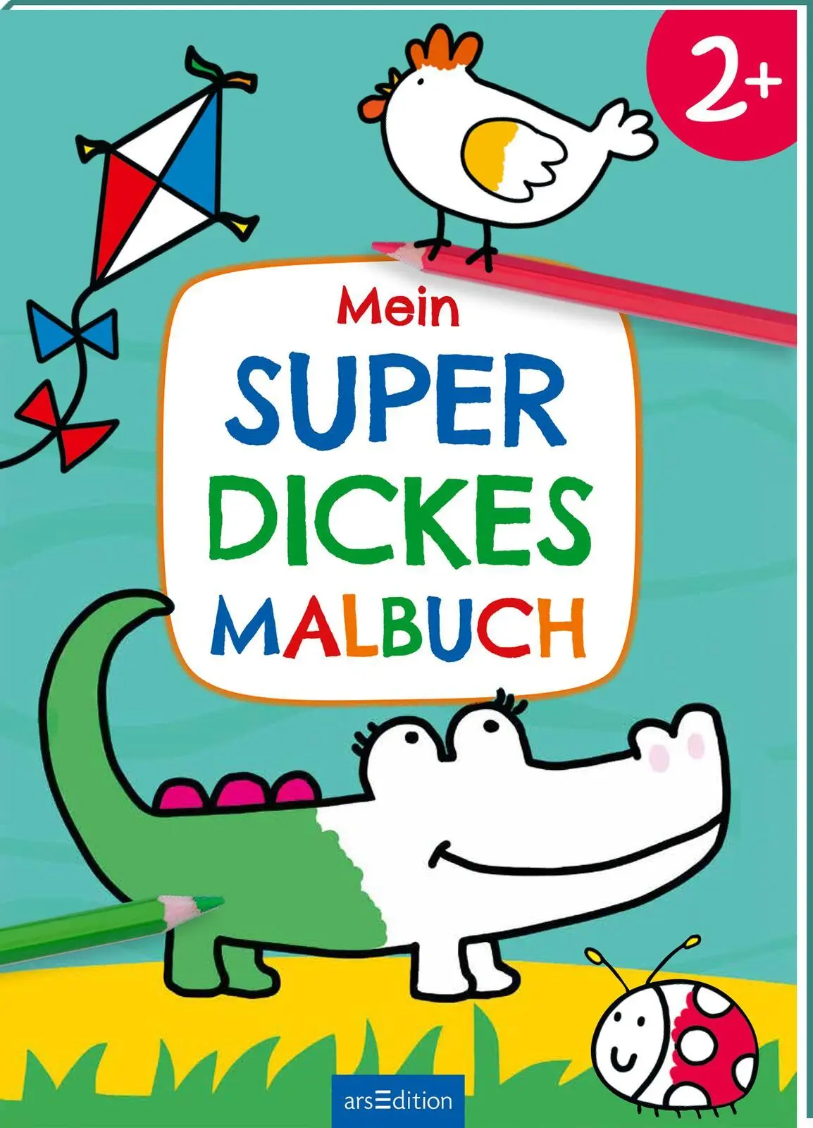 Cover: 9783845860121 | Mein superdickes Malbuch ab 2 | Sandra Schmidt | Taschenbuch | 112 S.
