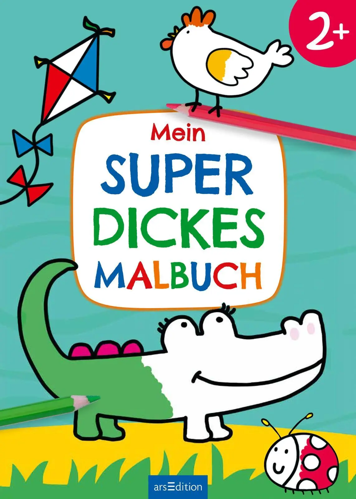 Bild: 9783845860121 | Mein superdickes Malbuch ab 2 | Sandra Schmidt | Taschenbuch | 112 S.