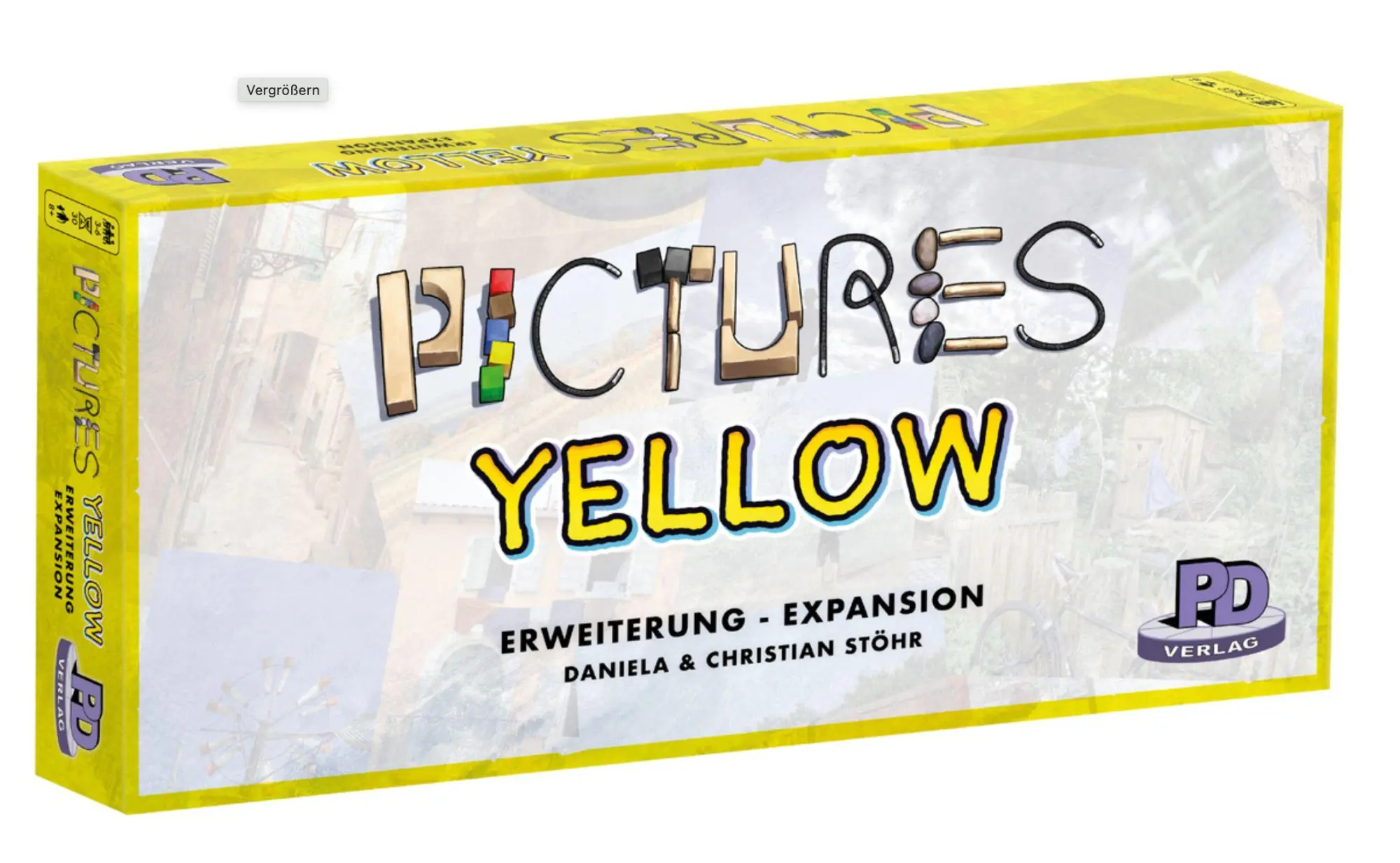 Cover: 4260754850221 | Pictures Yellow - Erweiterung | Daniela Stöhr (u. a.) | Spiel | 2025
