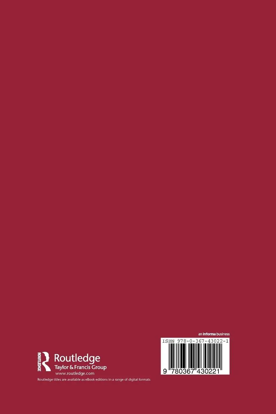 Rückseite: 9780367430221 | The Global Climate Regime and Transitional Justice | Klinsky (u. a.)