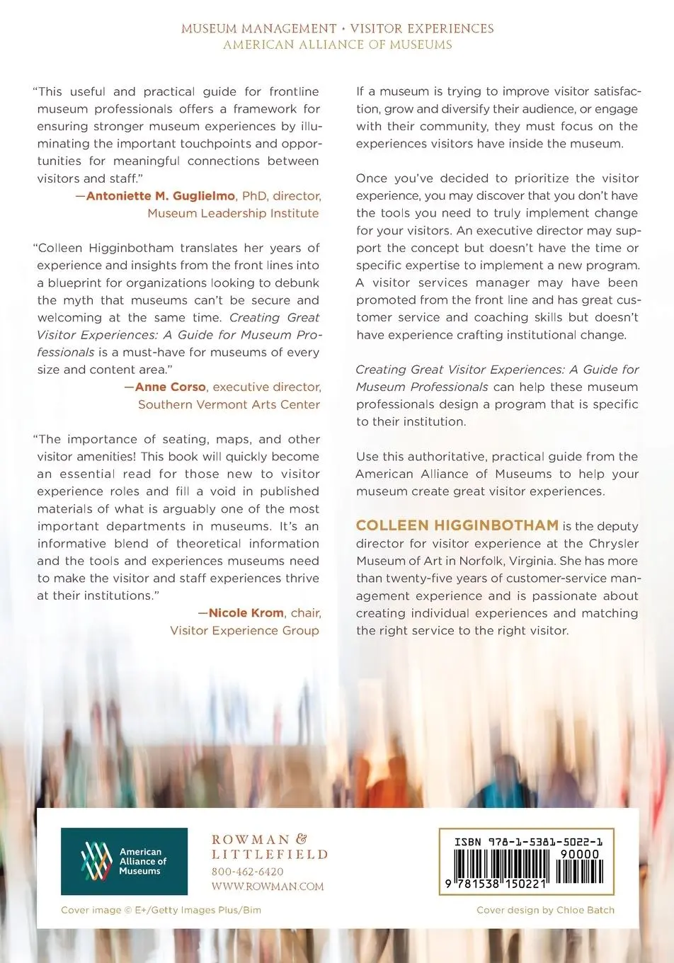 Rückseite: 9781538150221 | Creating Great Visitor Experiences | A Guide for Museum Professionals