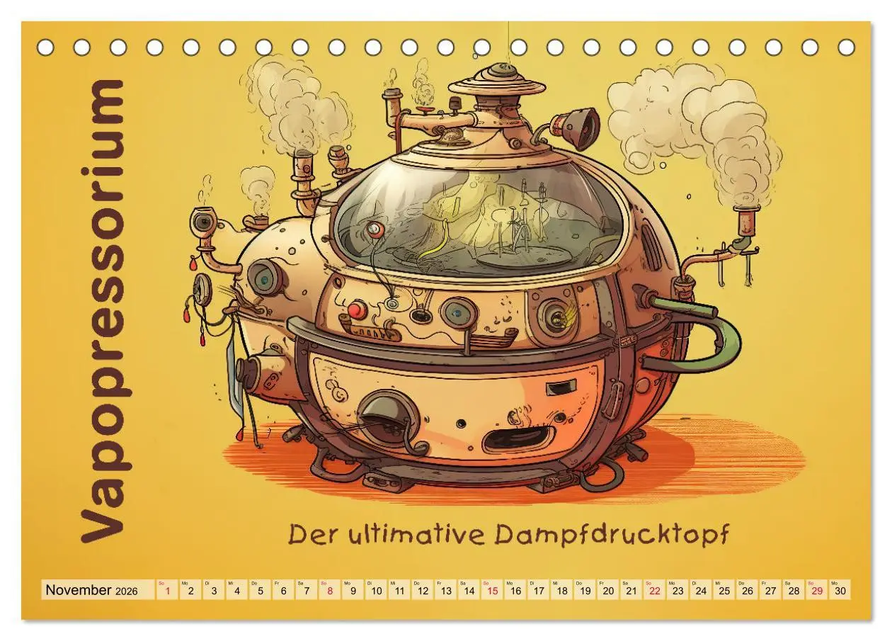 Bild: 9783457530221 | Gastronomatron - Fantasie in der Küche (Tischkalender 2026 DIN A5...