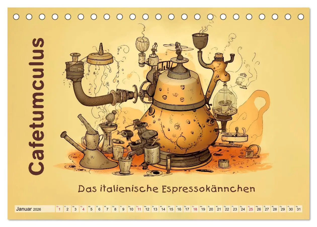 Bild: 9783457530221 | Gastronomatron - Fantasie in der Küche (Tischkalender 2026 DIN A5...
