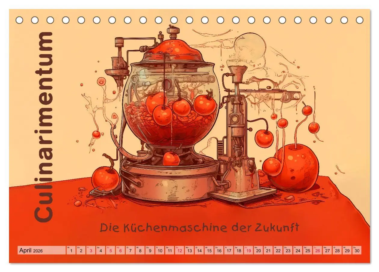 Bild: 9783457530221 | Gastronomatron - Fantasie in der Küche (Tischkalender 2026 DIN A5...