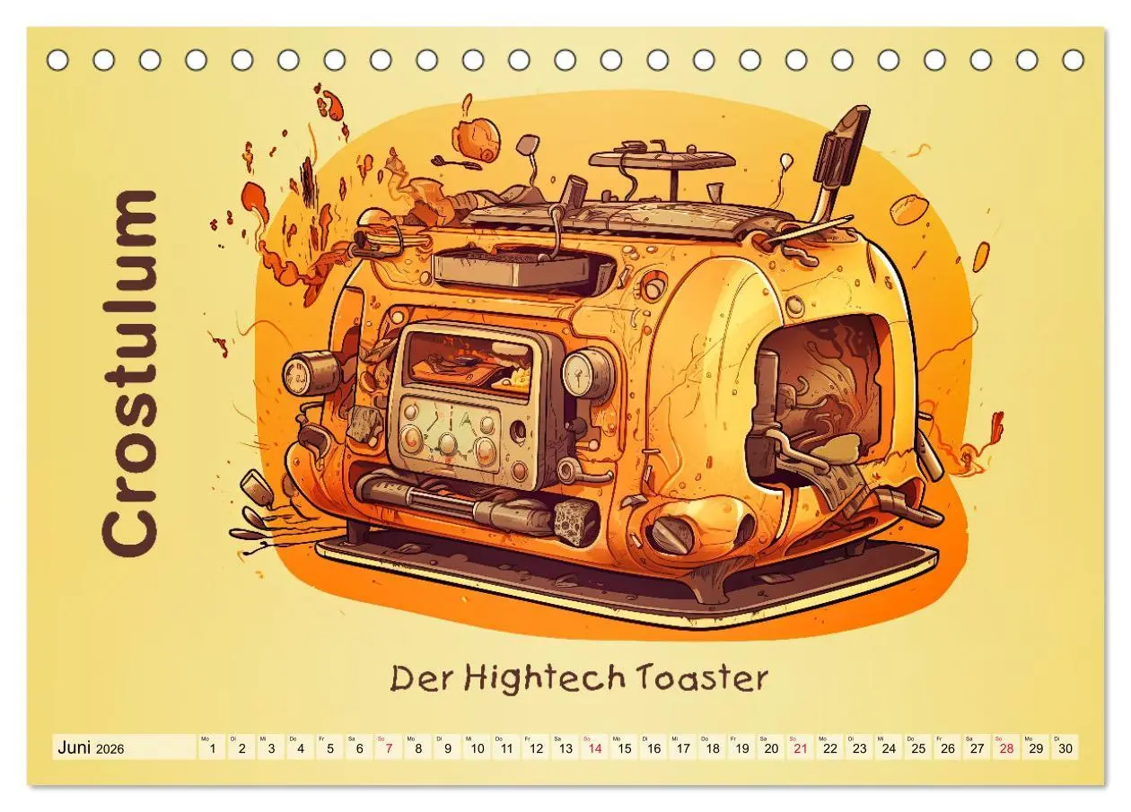 Bild: 9783457530221 | Gastronomatron - Fantasie in der Küche (Tischkalender 2026 DIN A5...