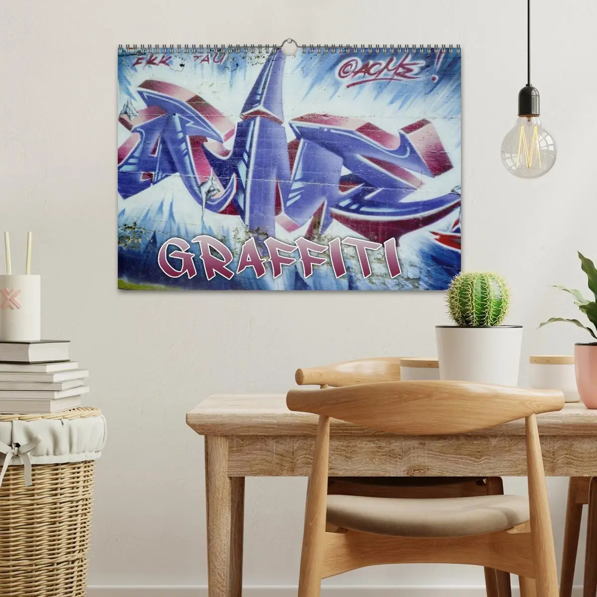 Bild: 9783516170221 | Graffiti - Kunst aus der Dose (Wandkalender 2026 DIN A3 quer),...