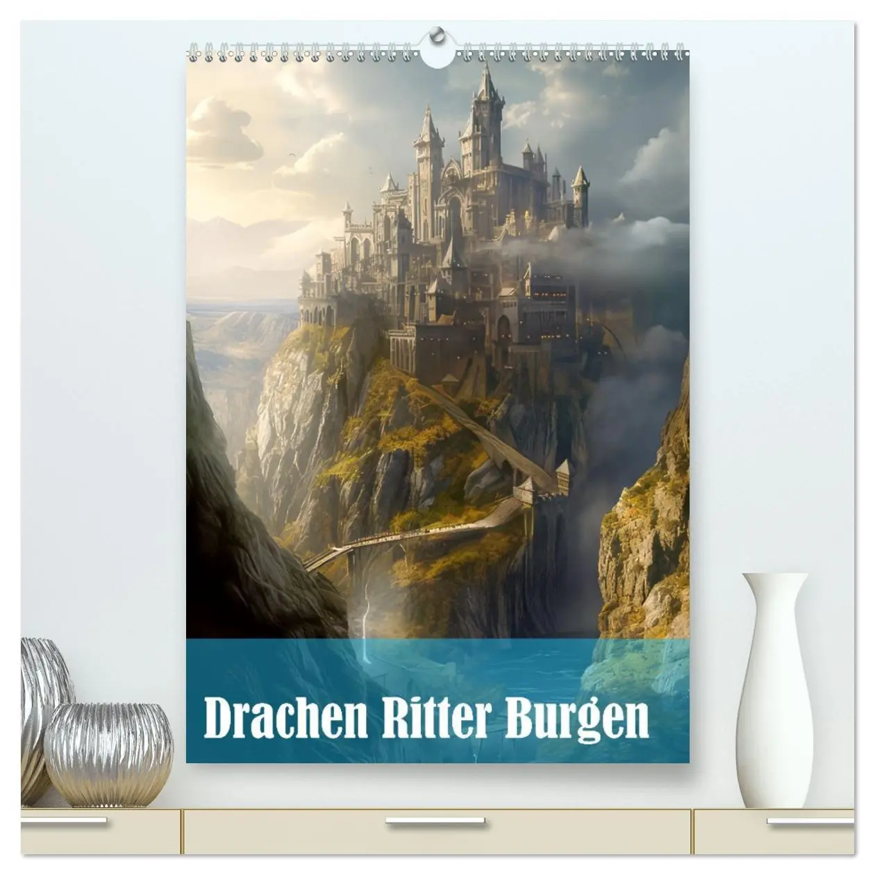 Cover: 9783516310221 | Drachen Ritter Burgen (hochwertiger Premium Wandkalender 2026 DIN...