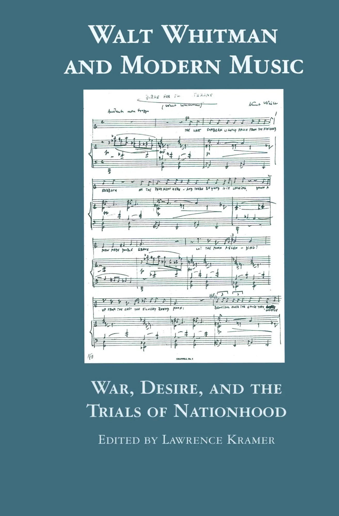 Cover: 9781138870321 | Walt Whitman and Modern Music | Lawrence Kramer | Taschenbuch | 2015