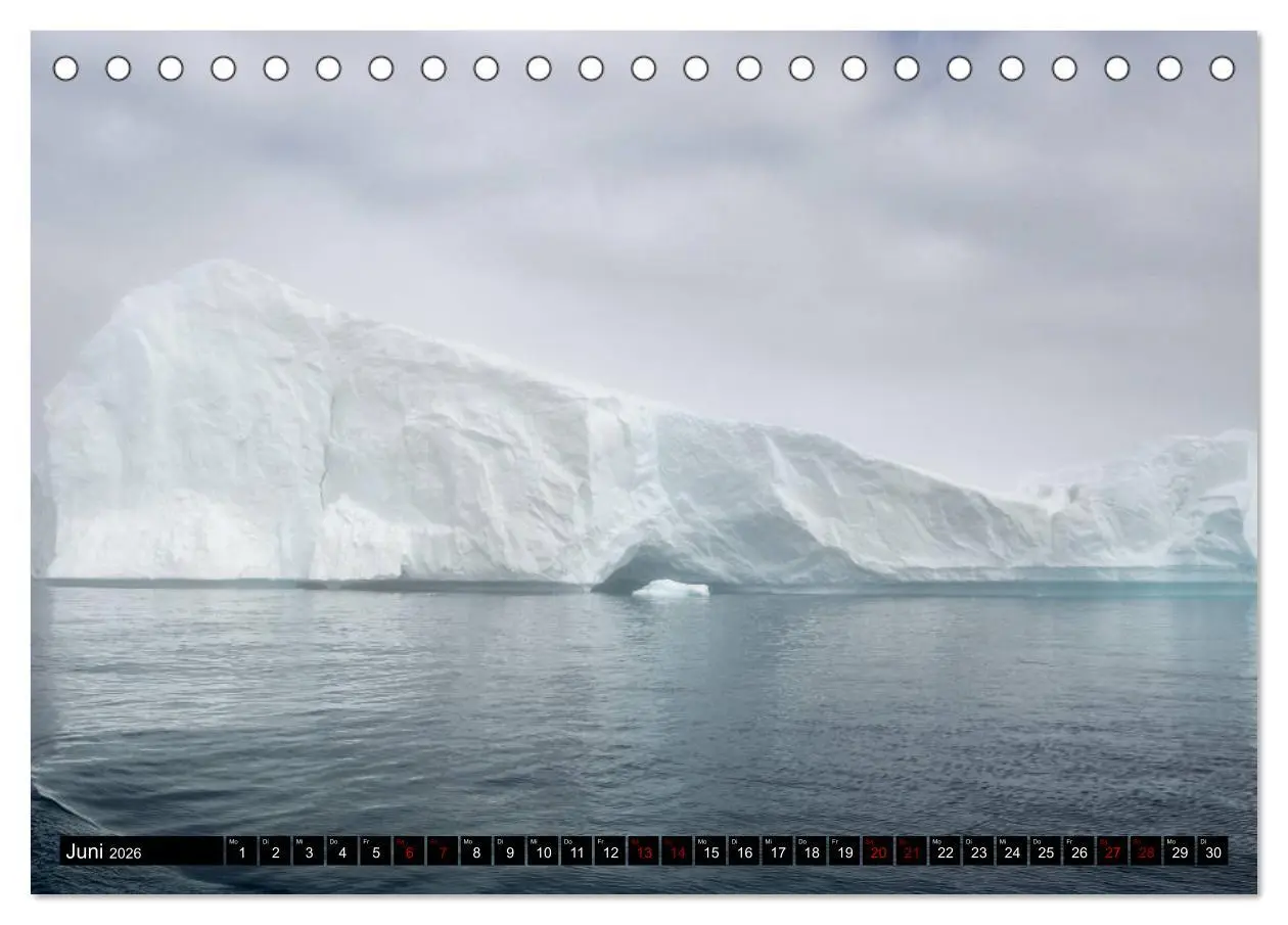 Bild: 9783457760321 | GRÖNLAND Eisfjord und Diskobucht (Tischkalender 2026 DIN A5 quer),...