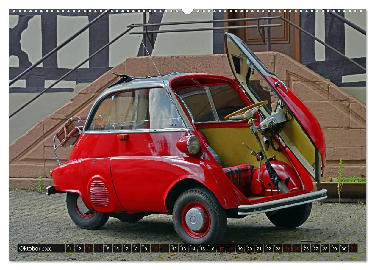 Bild: 9783457900321 | Historische Kleinwagen aus Deutschland (Wandkalender 2026 DIN A2...