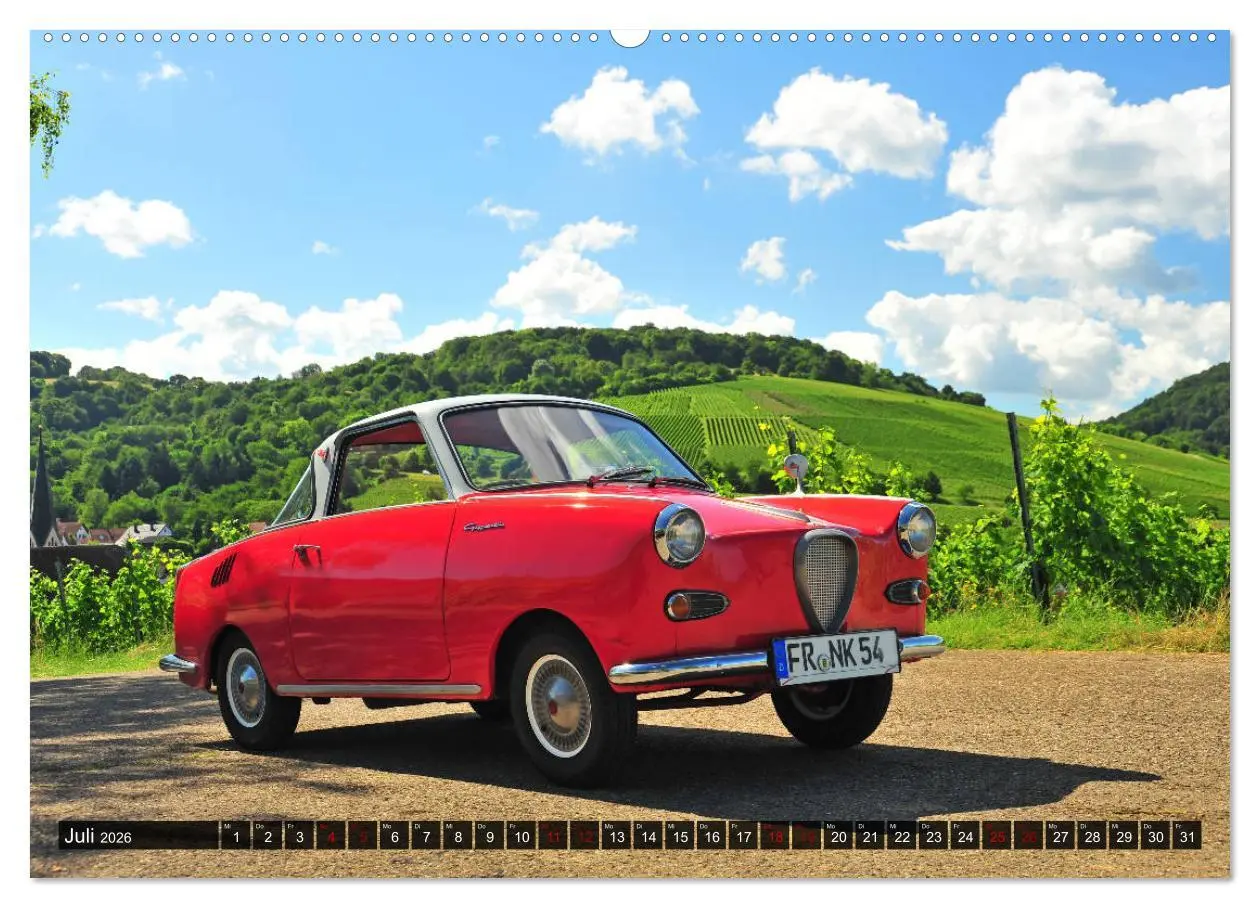 Bild: 9783457900321 | Historische Kleinwagen aus Deutschland (Wandkalender 2026 DIN A2...