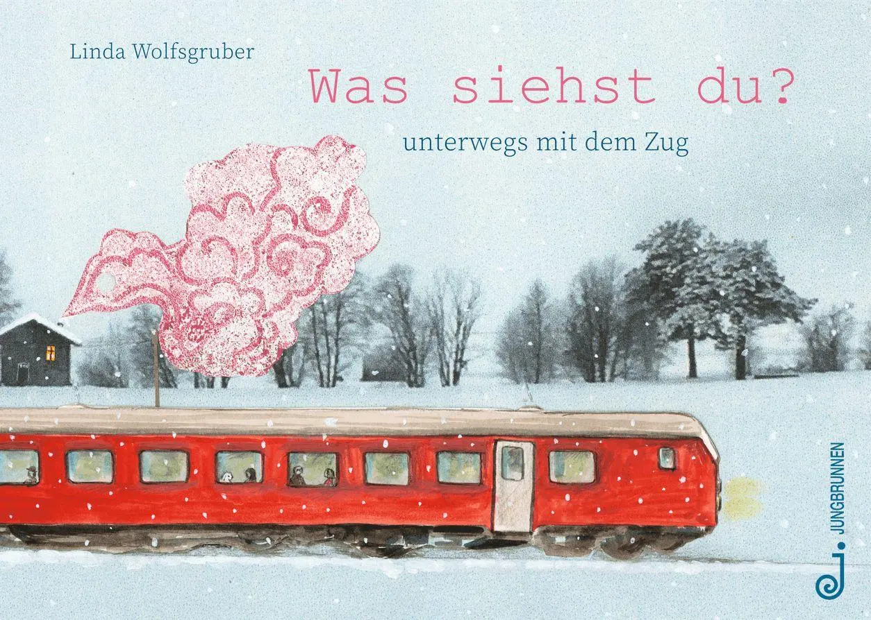 Cover: 9783702660321 | Was siehst du? | unterwegs mit dem Zug | Linda Wolfsgruber | Buch