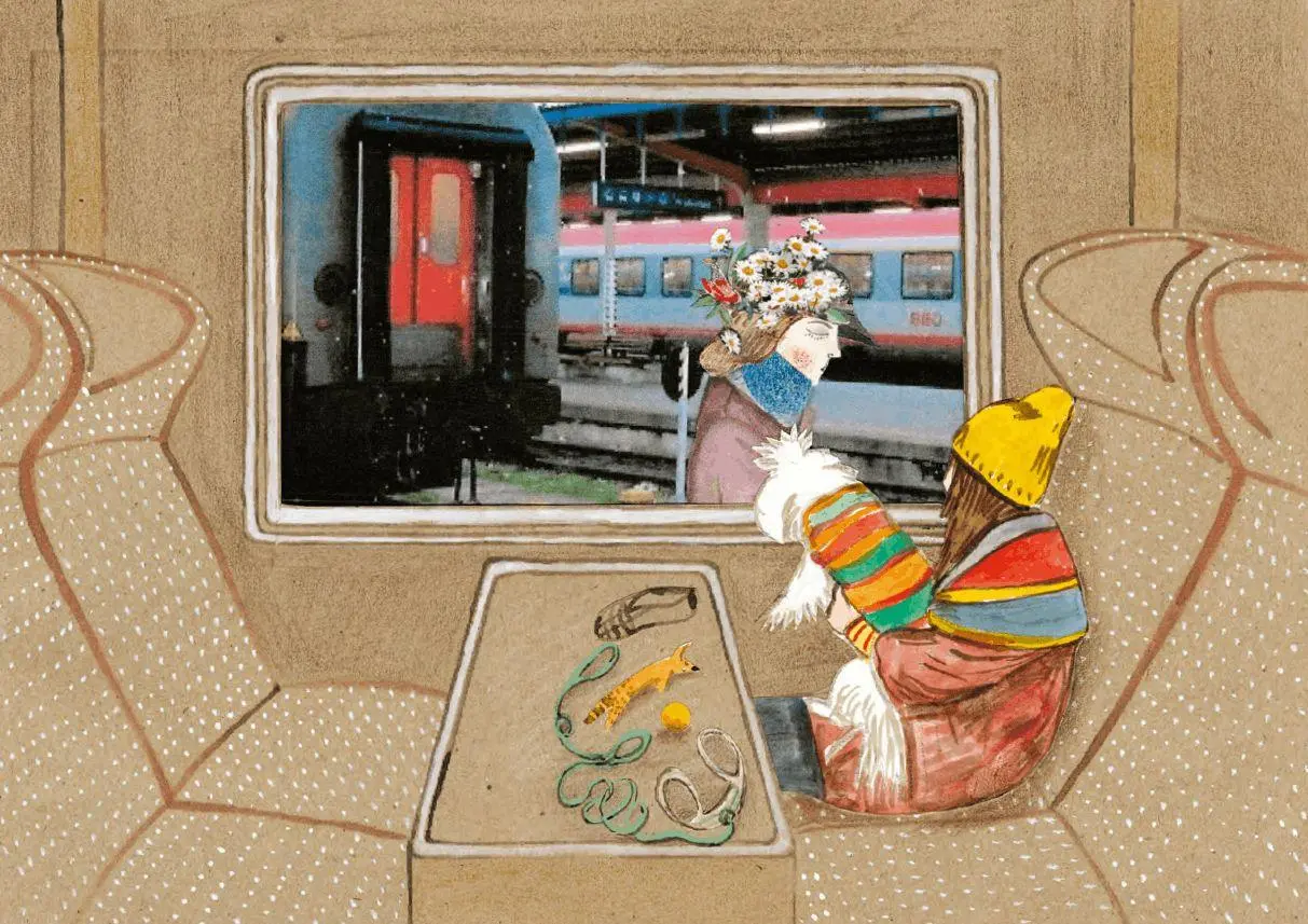 Bild: 9783702660321 | Was siehst du? | unterwegs mit dem Zug | Linda Wolfsgruber | Buch