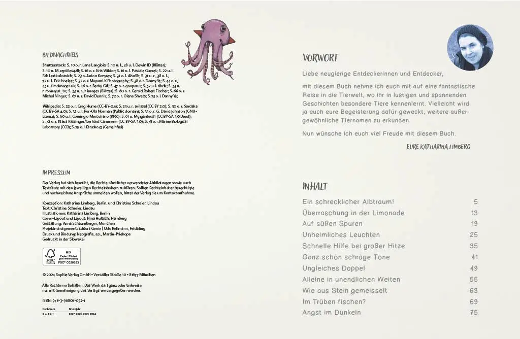 Bild: 9783968080321 | Gespenstfledermaus, Zitronenhai &amp; Co. | Christine Schreier | Buch
