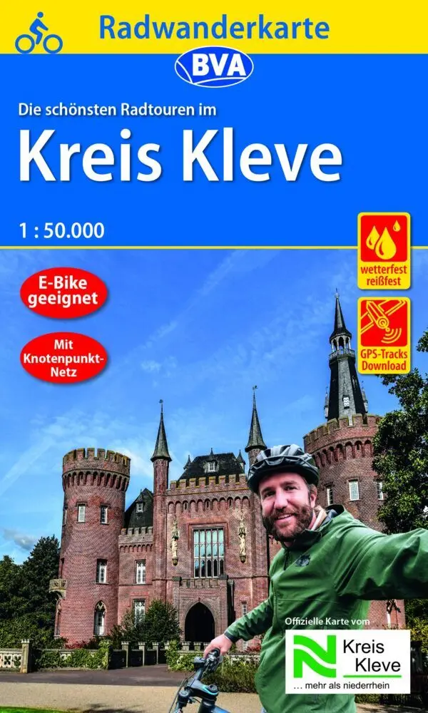 Cover: 9783969900321 | BVA Radwanderkarte Kreis Kleve die schönsten Radtouren mit...
