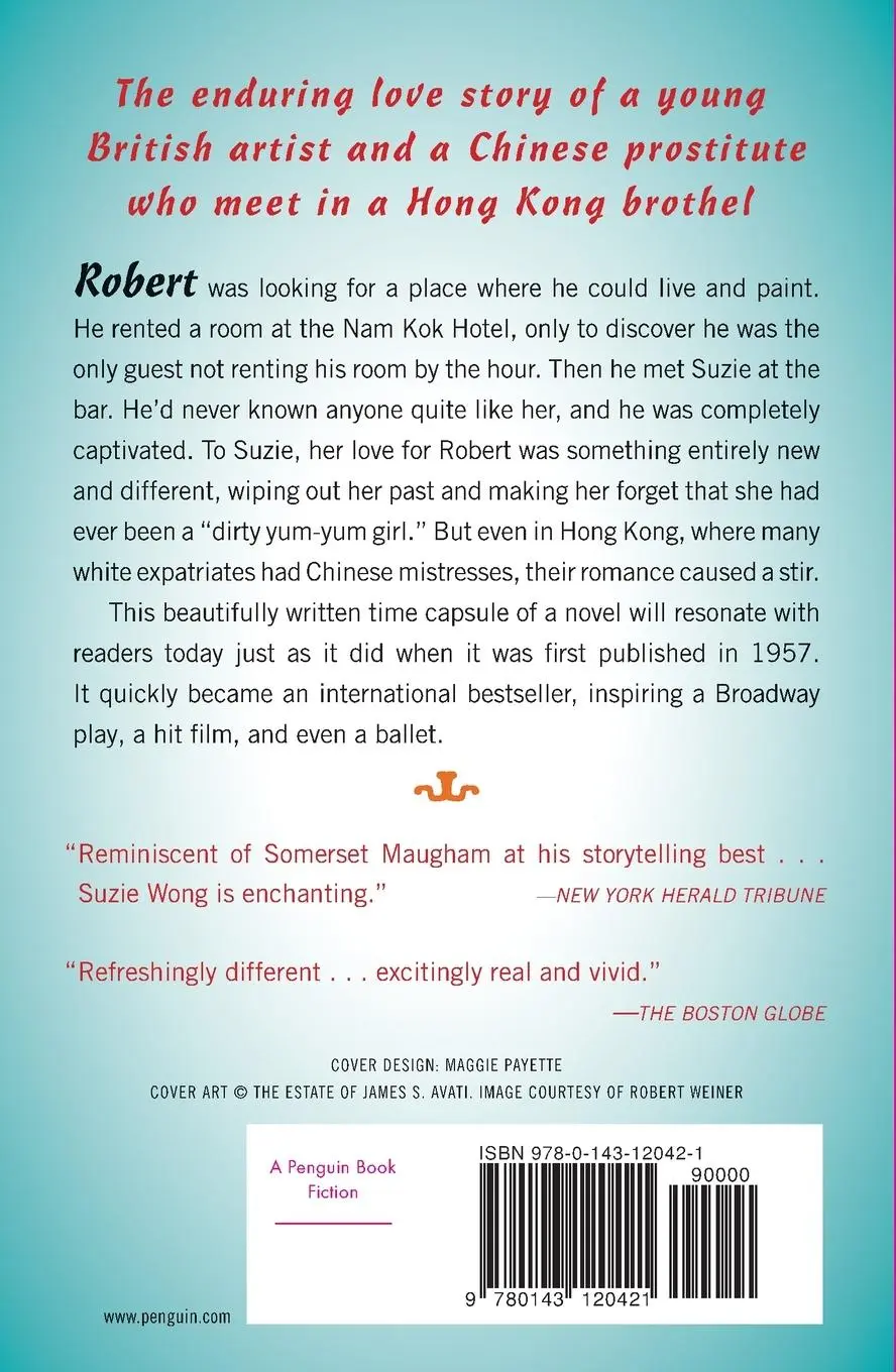 Rückseite: 9780143120421 | The World of Suzie Wong | A Novel | Richard Mason | Taschenbuch | 2012