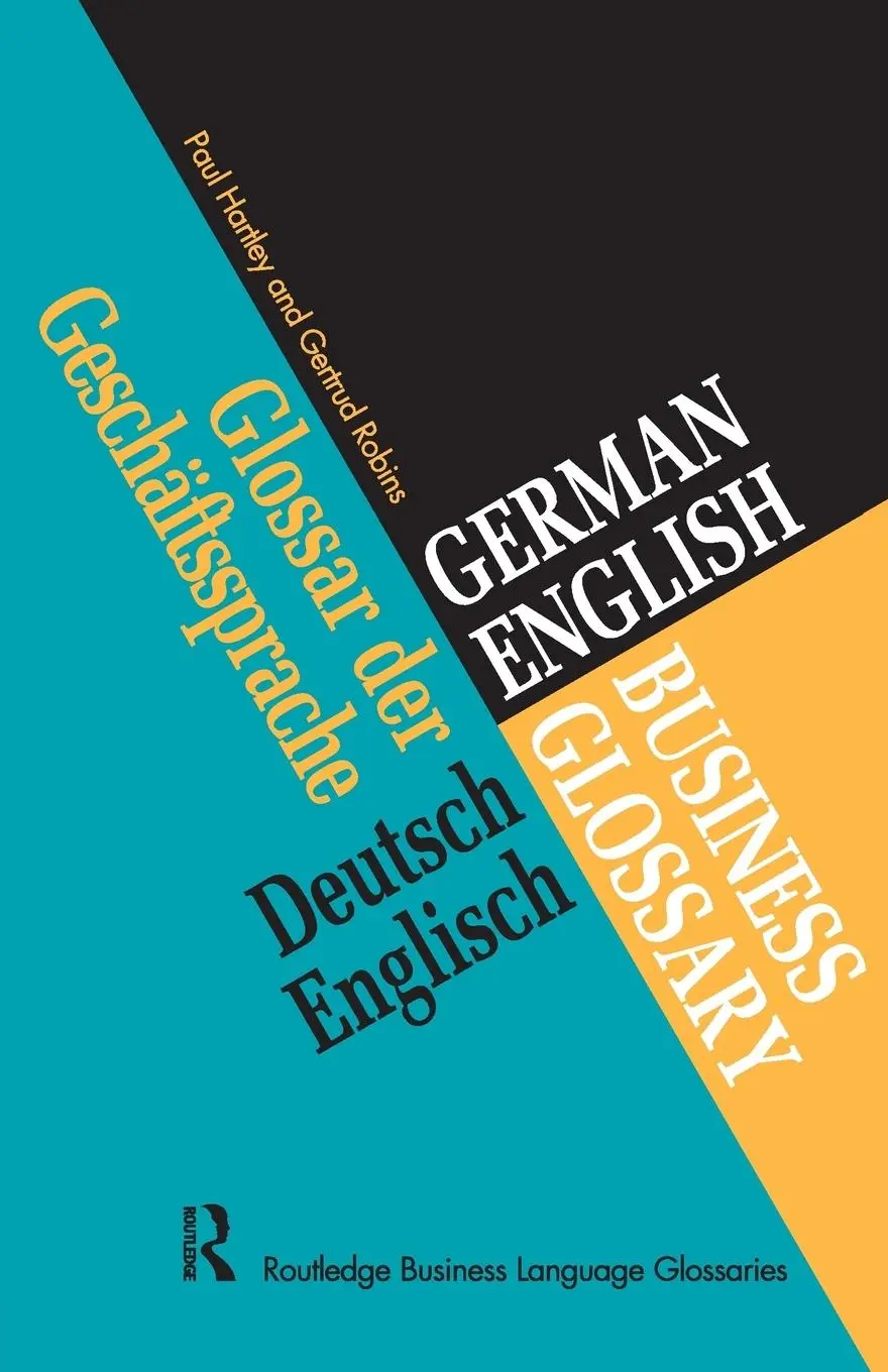 Cover: 9780415160421 | German/English Business Glossary | Paul Hartley (u. a.) | Taschenbuch