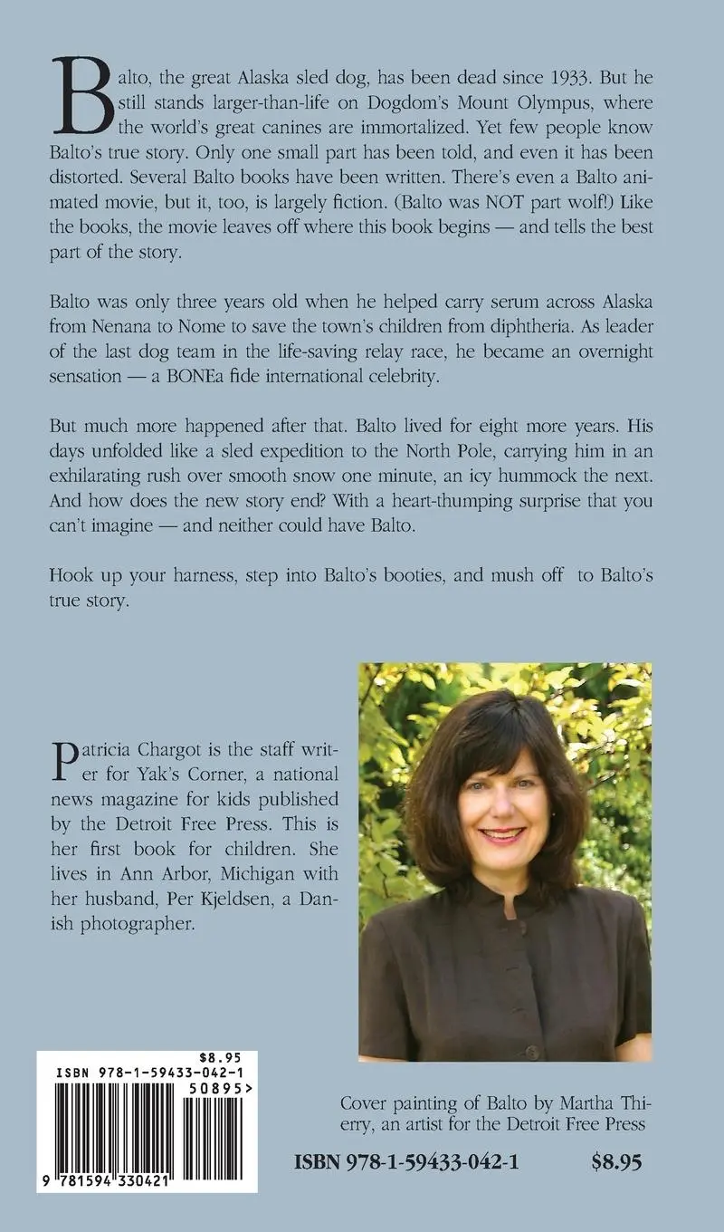 Rückseite: 9781594330421 | The Adventures of Balto | Pat Chargot | Taschenbuch | Englisch | 2006