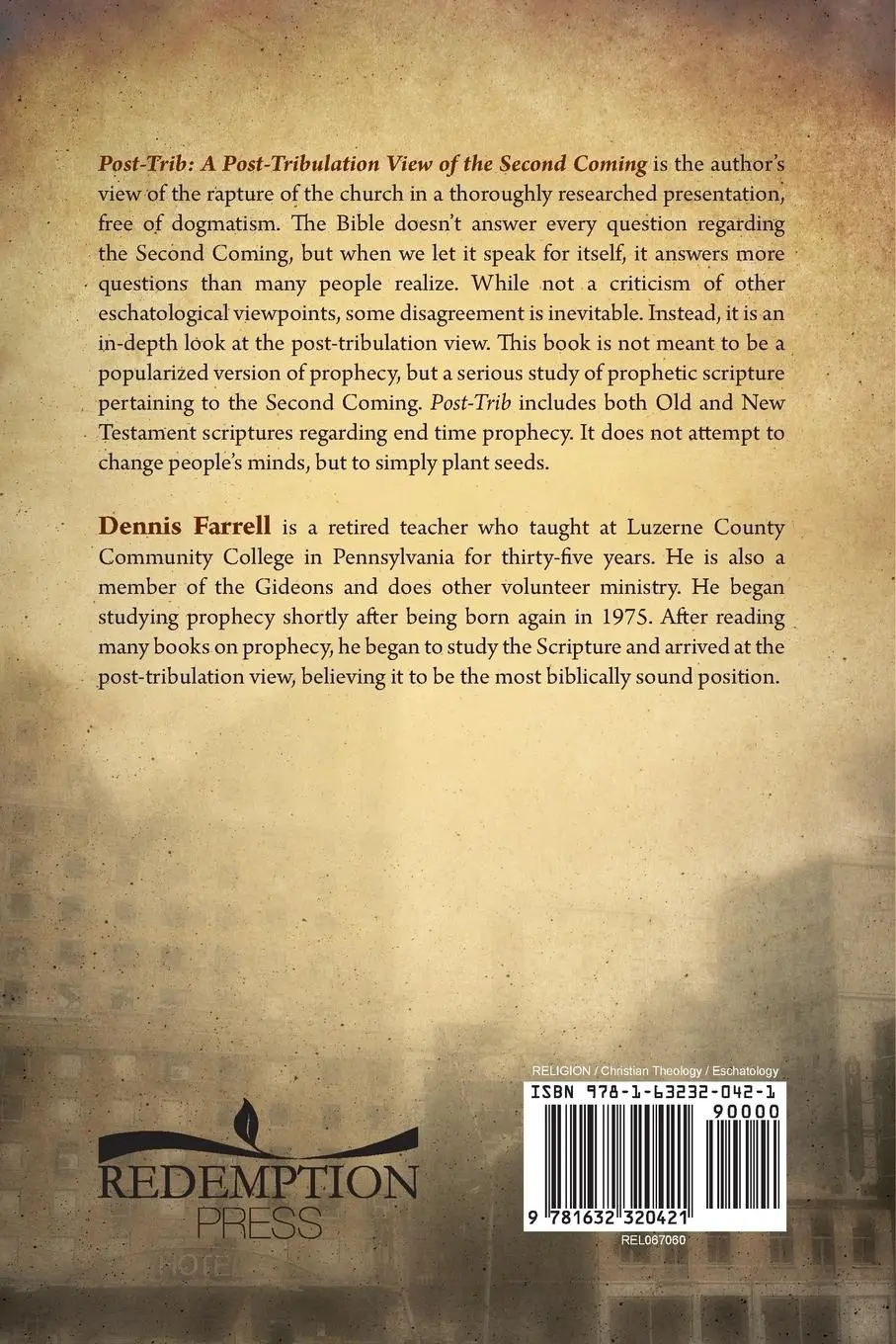 Rückseite: 9781632320421 | Post-Trib | Dennis Farrell | Taschenbuch | Kartoniert / Broschiert