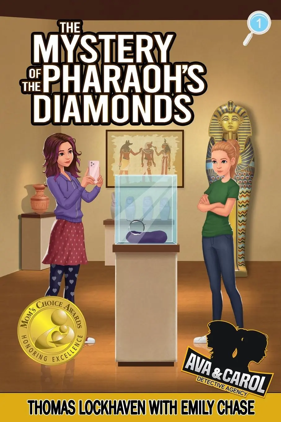 Cover: 9781639110421 | Ava &amp; Carol Detective Agency | The Mystery of the Pharaoh's Diamonds