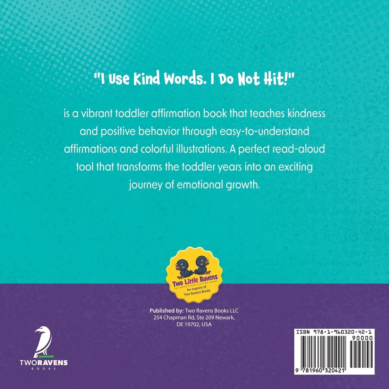 Rückseite: 9781960320421 | I Use Kind Words. I Do Not Hit! | Suzanne T Christian | Taschenbuch