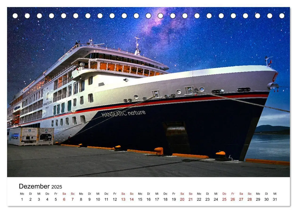 Bild: 9783435110421 | HANSEATIC nature (Tischkalender 2025 DIN A5 quer), CALVENDO...