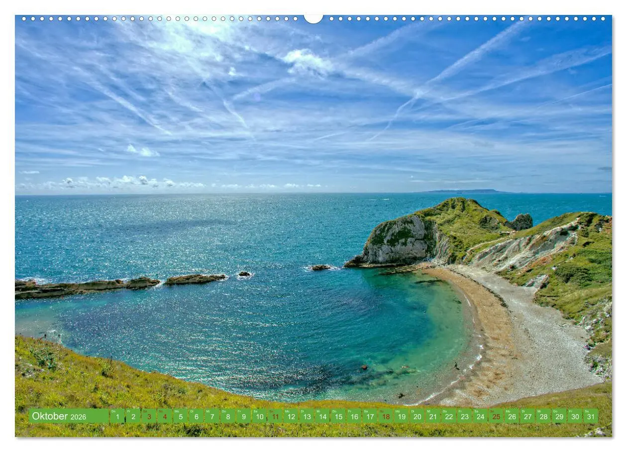 Bild: 9783457750421 | Südliches England (Wandkalender 2026 DIN A2 quer), CALVENDO...