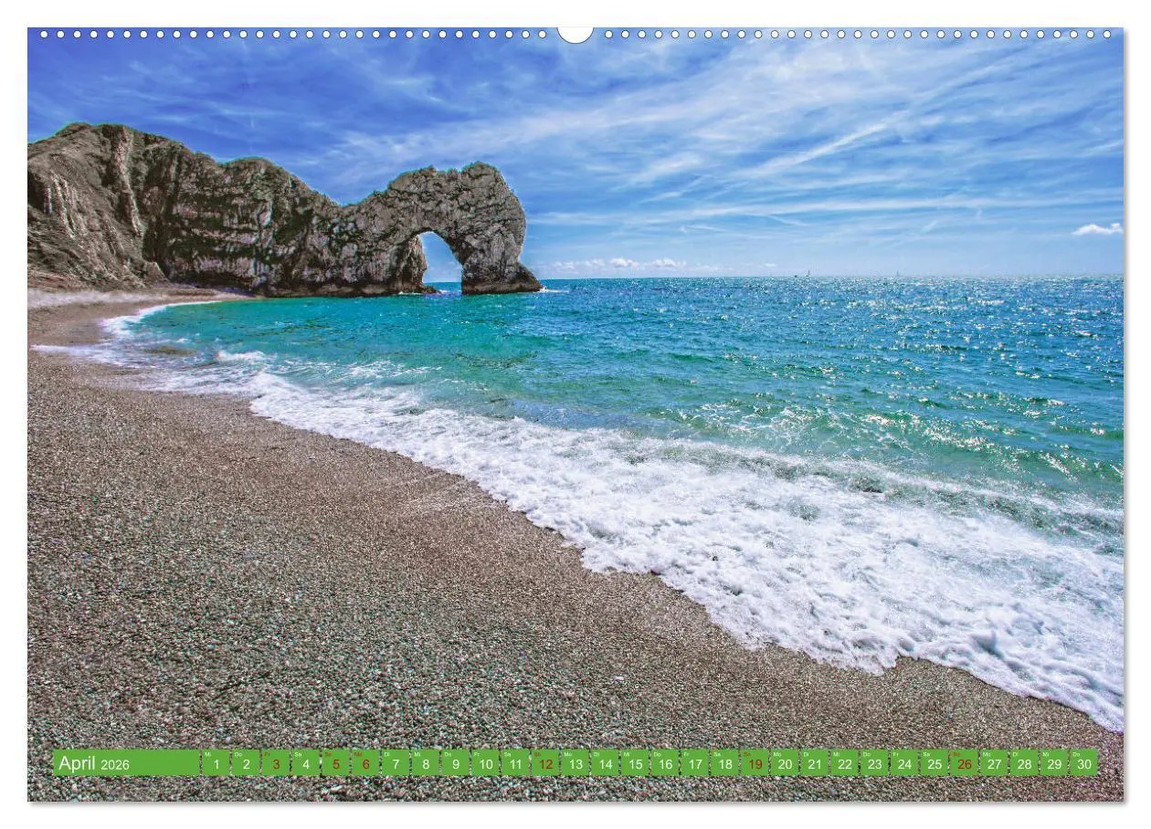 Bild: 9783457750421 | Südliches England (Wandkalender 2026 DIN A2 quer), CALVENDO...