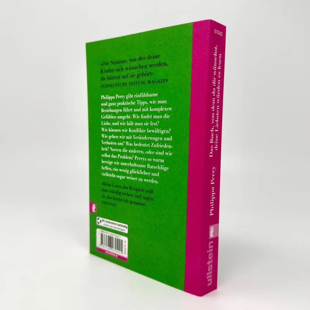 Autor: 9783548070421 | Das Buch, von dem du dir wünschst, deine Liebsten würden es lesen...