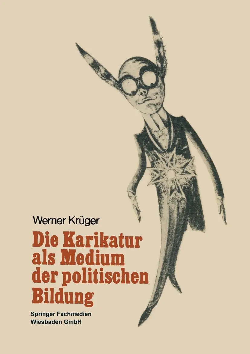 Cover: 9783663120421 | Die Karikatur als Medium in der politischen Bildung | Werner Krüger