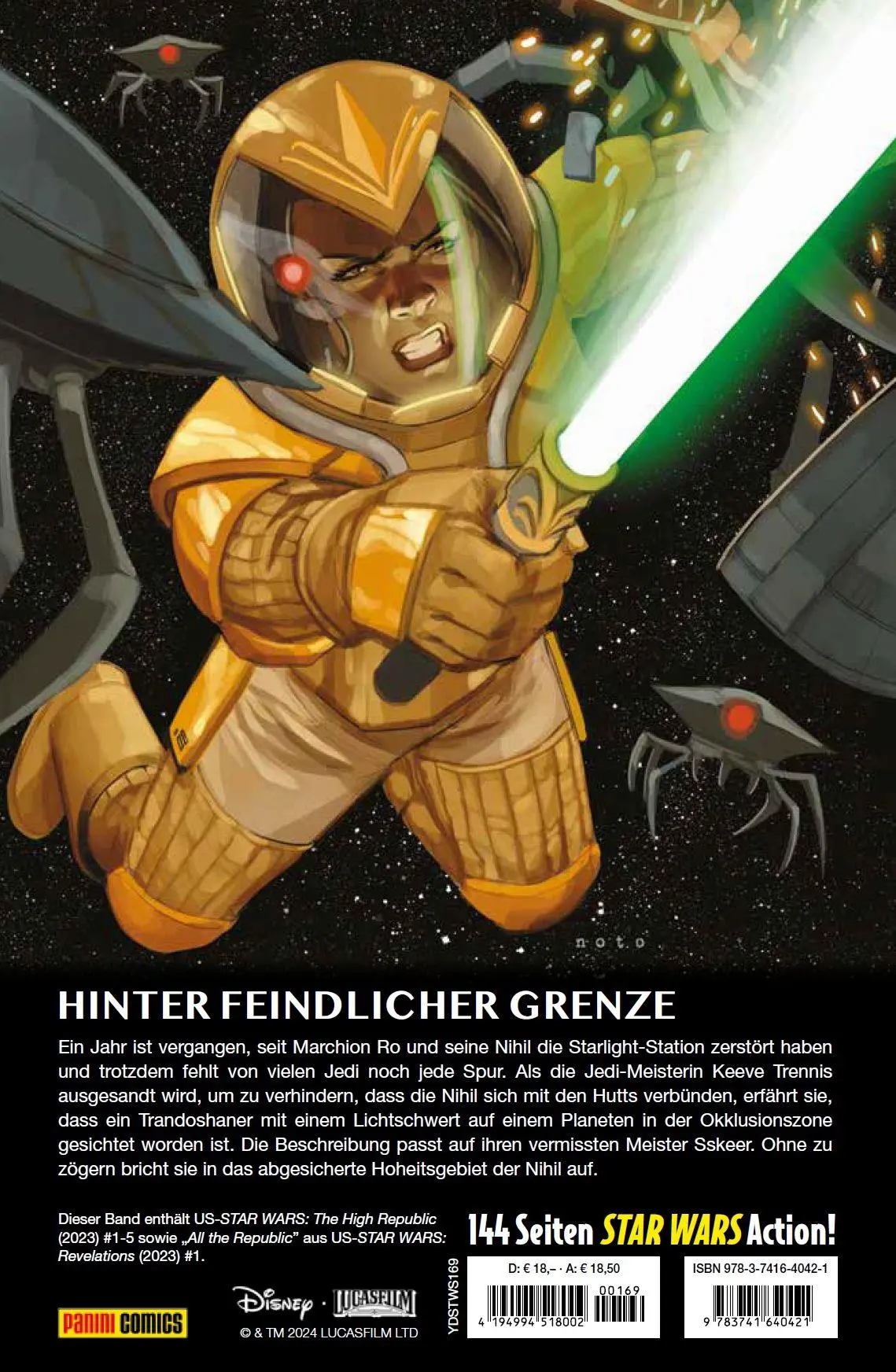 Rückseite: 9783741640421 | Star Wars Comics: Die Hohe Republik - Kinder des Sturms | Taschenbuch