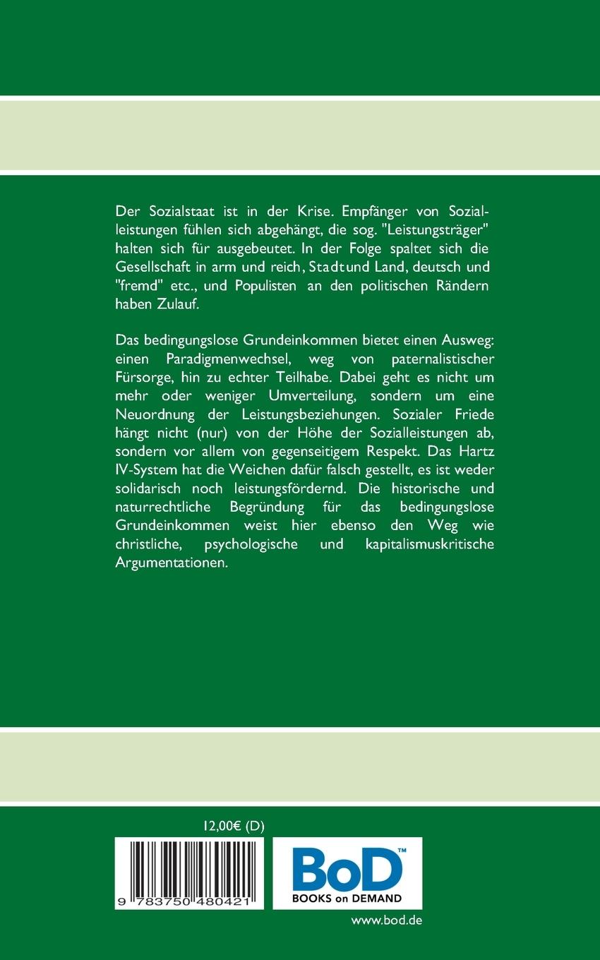 Rückseite: 9783750480421 | Die Krise des sozialen Staates | Marcus Göring | Taschenbuch | 234 S.